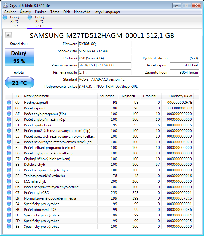 SSD Samsung 512GB 2,5" - 3