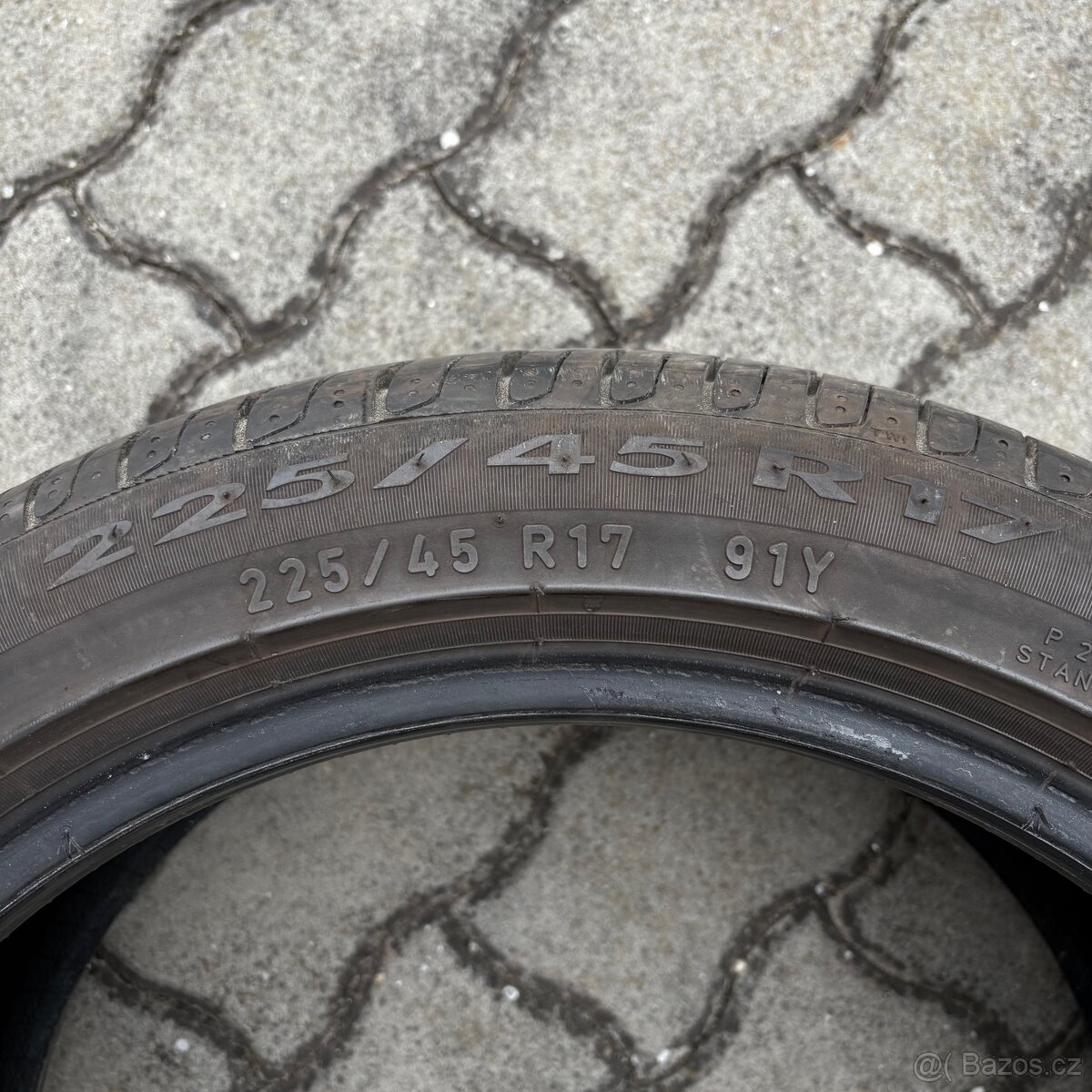 2x LETNÍ PNEU 17 - Pirelli Cinturato P7 225/45 R17 91 Y - 3