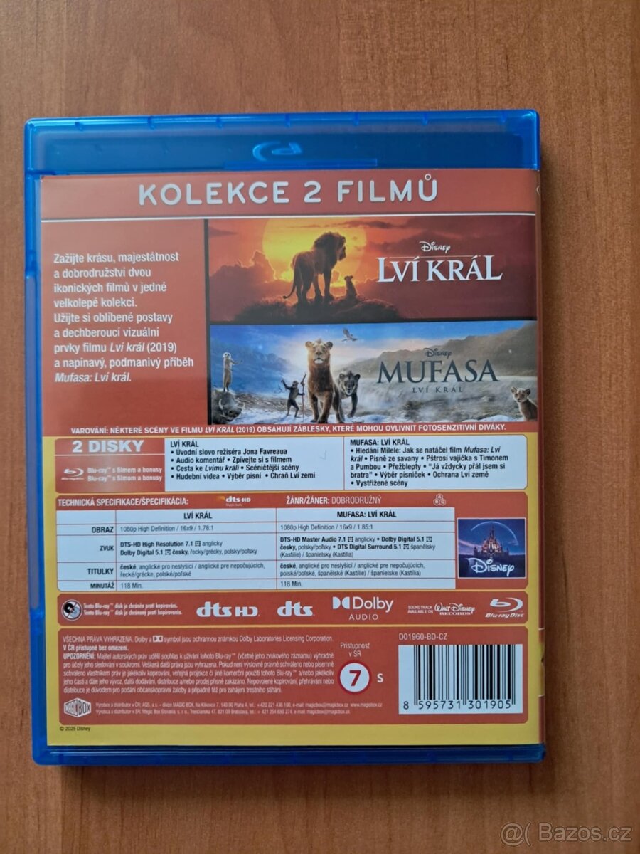Lví Král Blu-Ray (2019) - 3