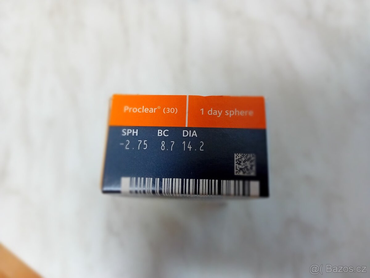 Jednodenní kontaktní čočky Proclear 1-day - 3