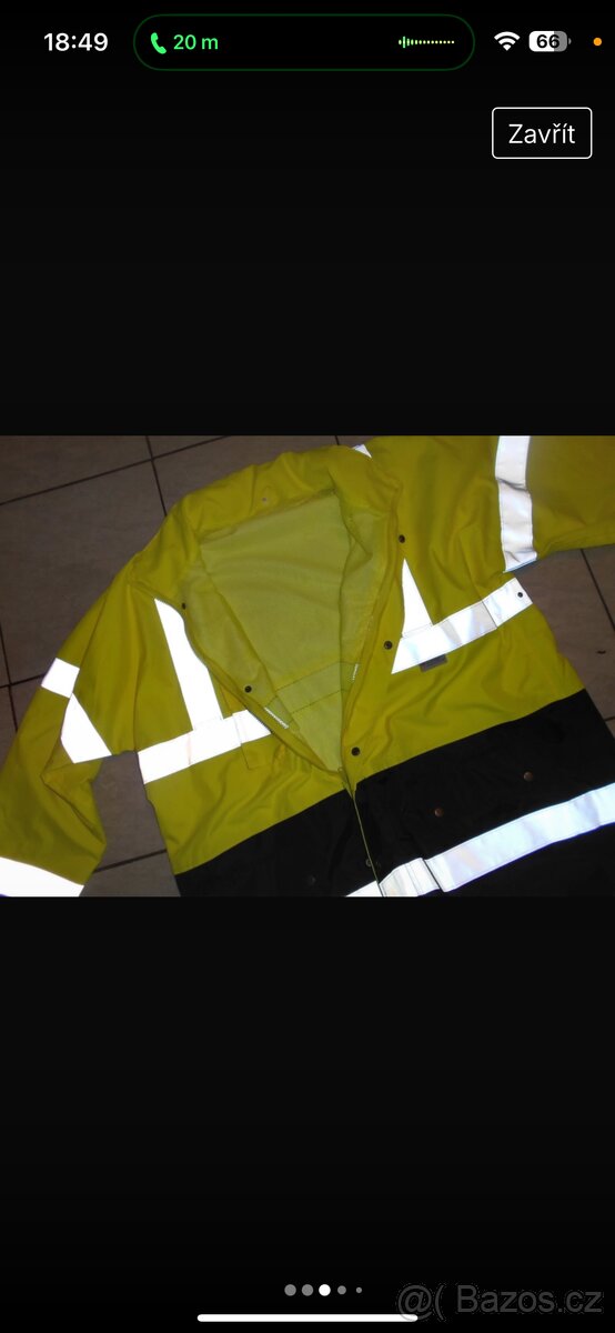 Bunda panska pracovni reflexni xxl nova - 3