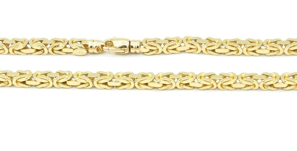 TOP-Zlatý řetízek PLNÝ 14k Žluté plné zlato 585/1000 - 3