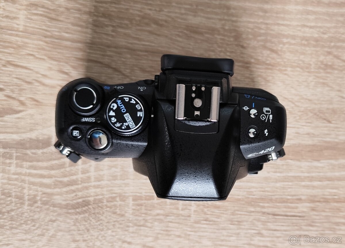 10 MPX ZRCADLOVKA OLYMPUS E-420 BEZ PŘÍSLUŠENSTVÍ - 3