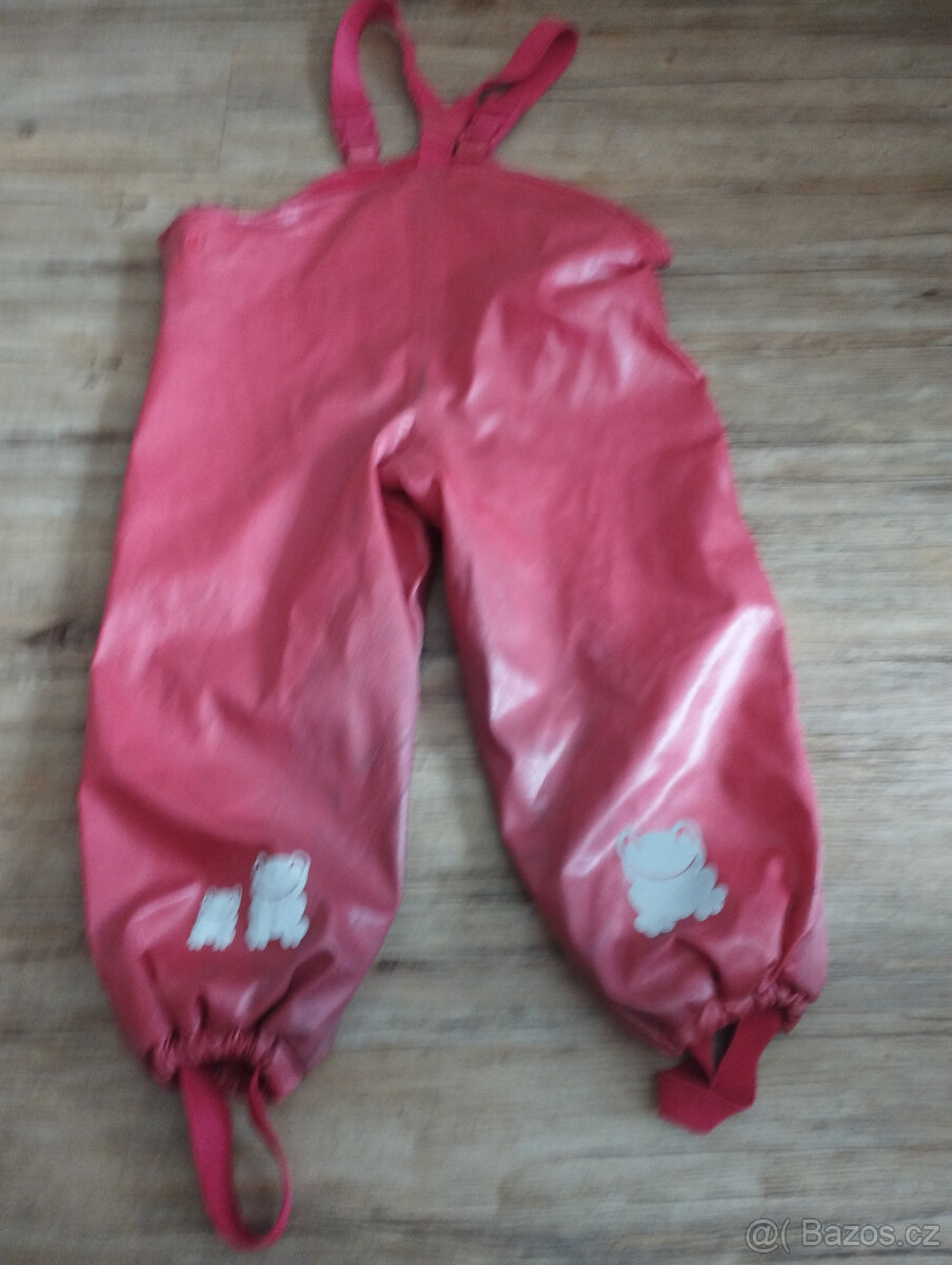 nepromokavé kalhoty Tchibo 98/104 + mikina Lupilu - 3
