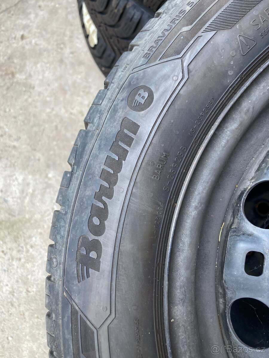 Sada plech. disků 5x100 s pneu 185/60/15 cca 7 mm - 3