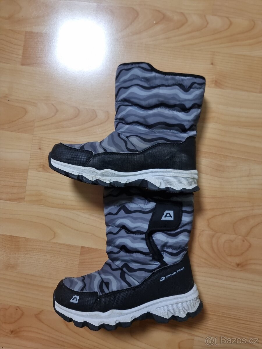 Zimní dětské boty Alpine Pro - velikost 34 - 3