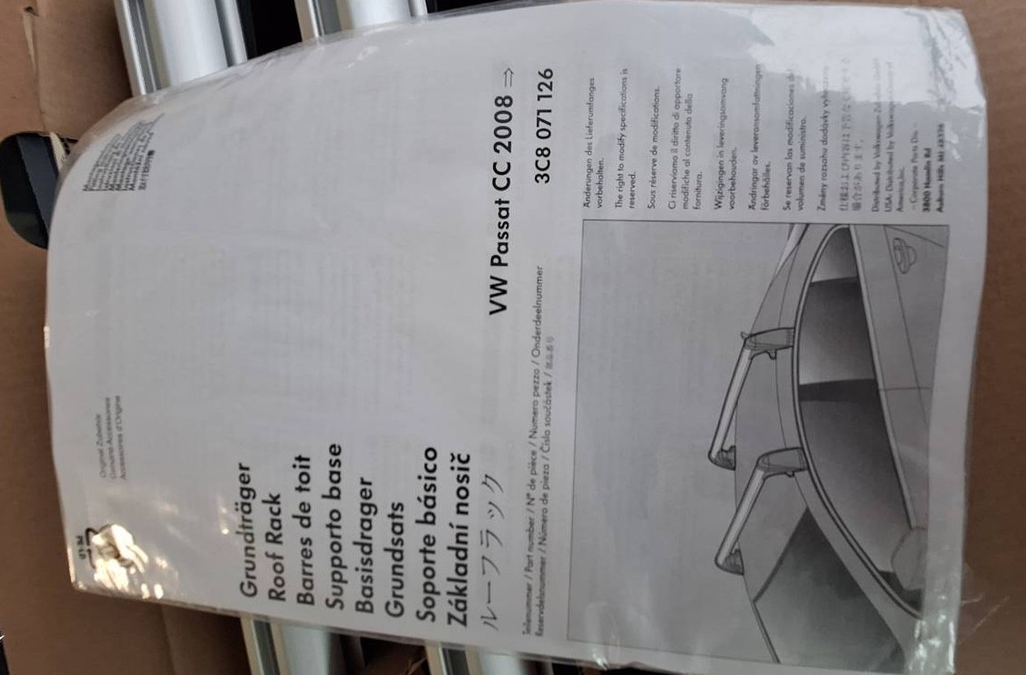 Střešní nosiče Passat CC - 3