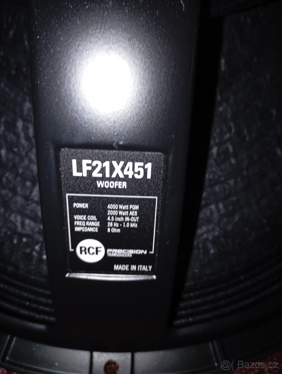 Reproduktory RCF - 3