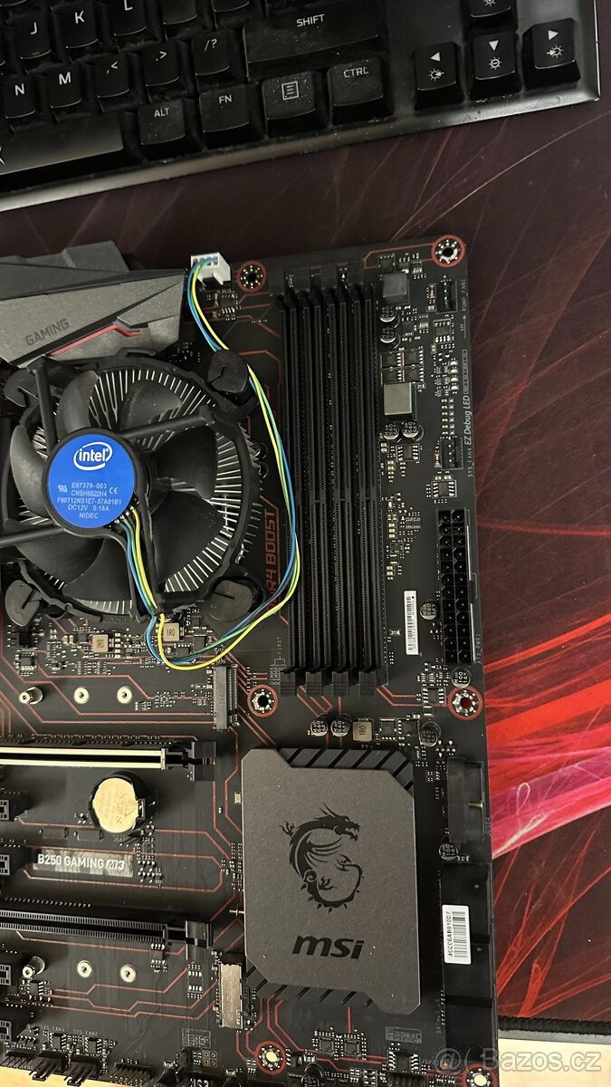 MSI B250 GAMING M3 + i7-6700 (4C/8T) - 3