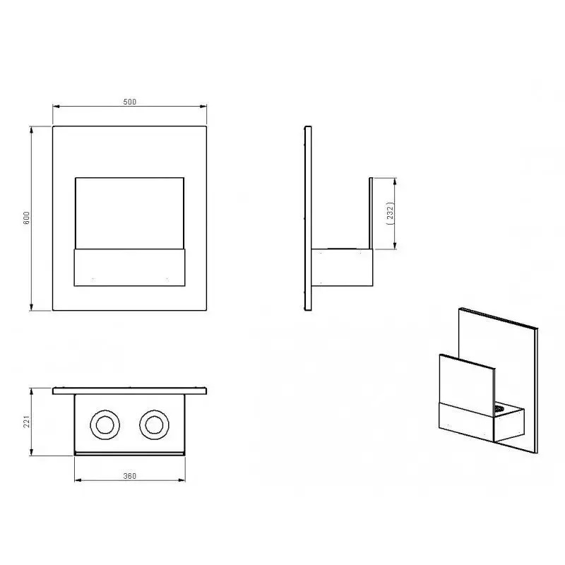 Závěsný biokrb KRETZ WASHINGTON - 3