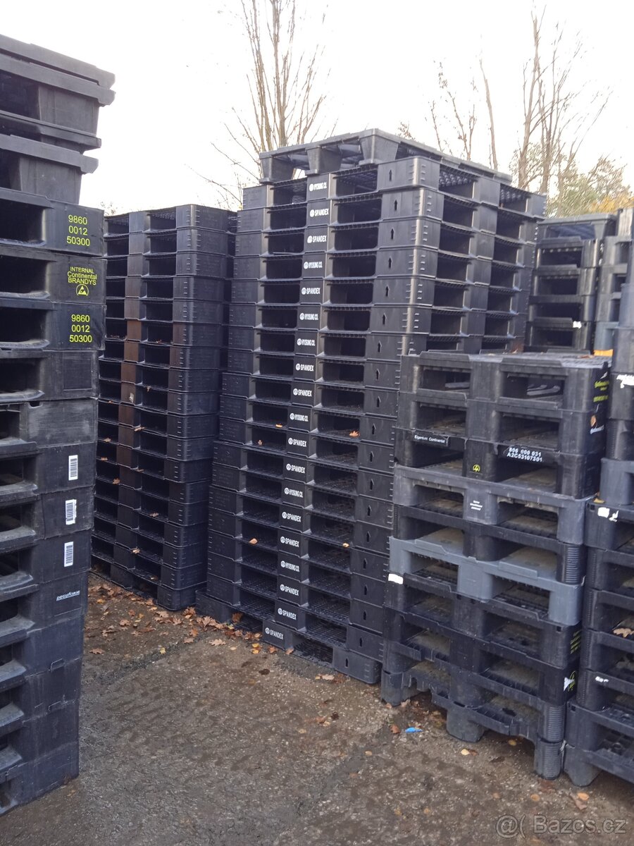 Plastové palety 120x80cm - 3