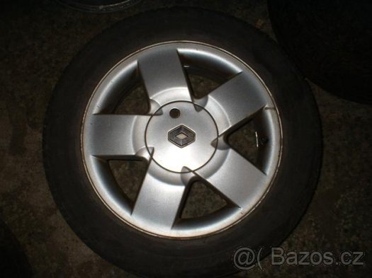 4x použitý alu disk Renault - 3