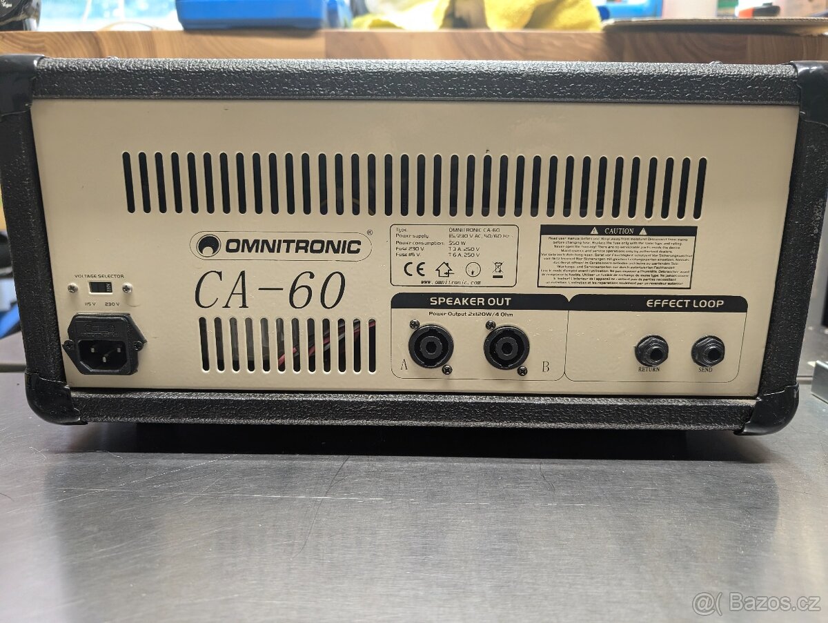 Aktivní mixpult Omnitronic CA-60 - 3
