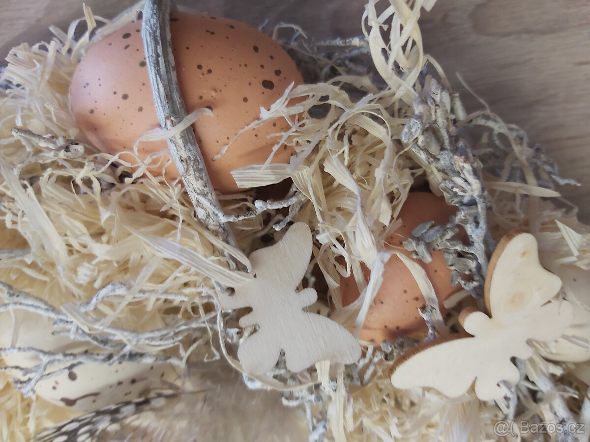 Věnec velikonoční průměr 30 cm - 3