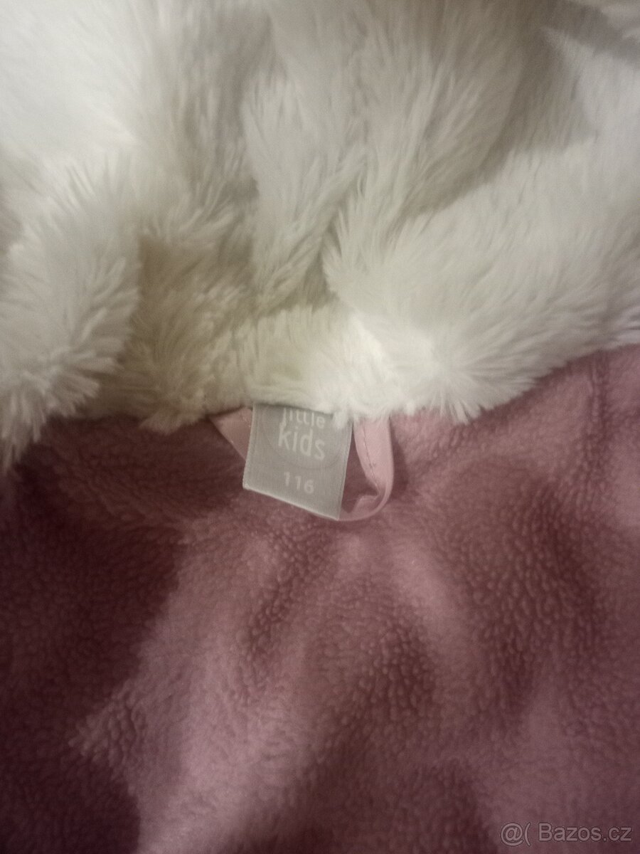 Zimní kabátek holčičí 116 - 3