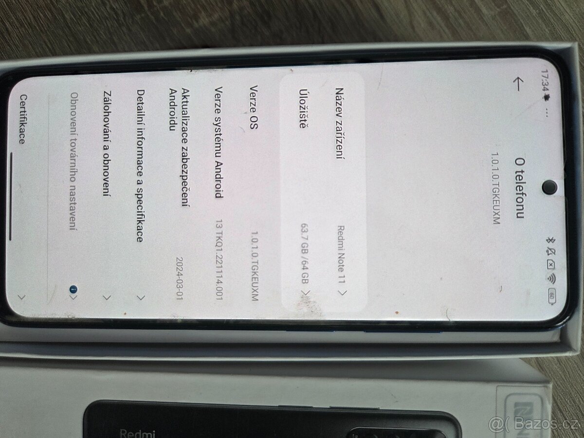 Xioami redmi note 11 - 3