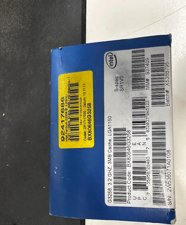 intel Pentium G3258 - 3