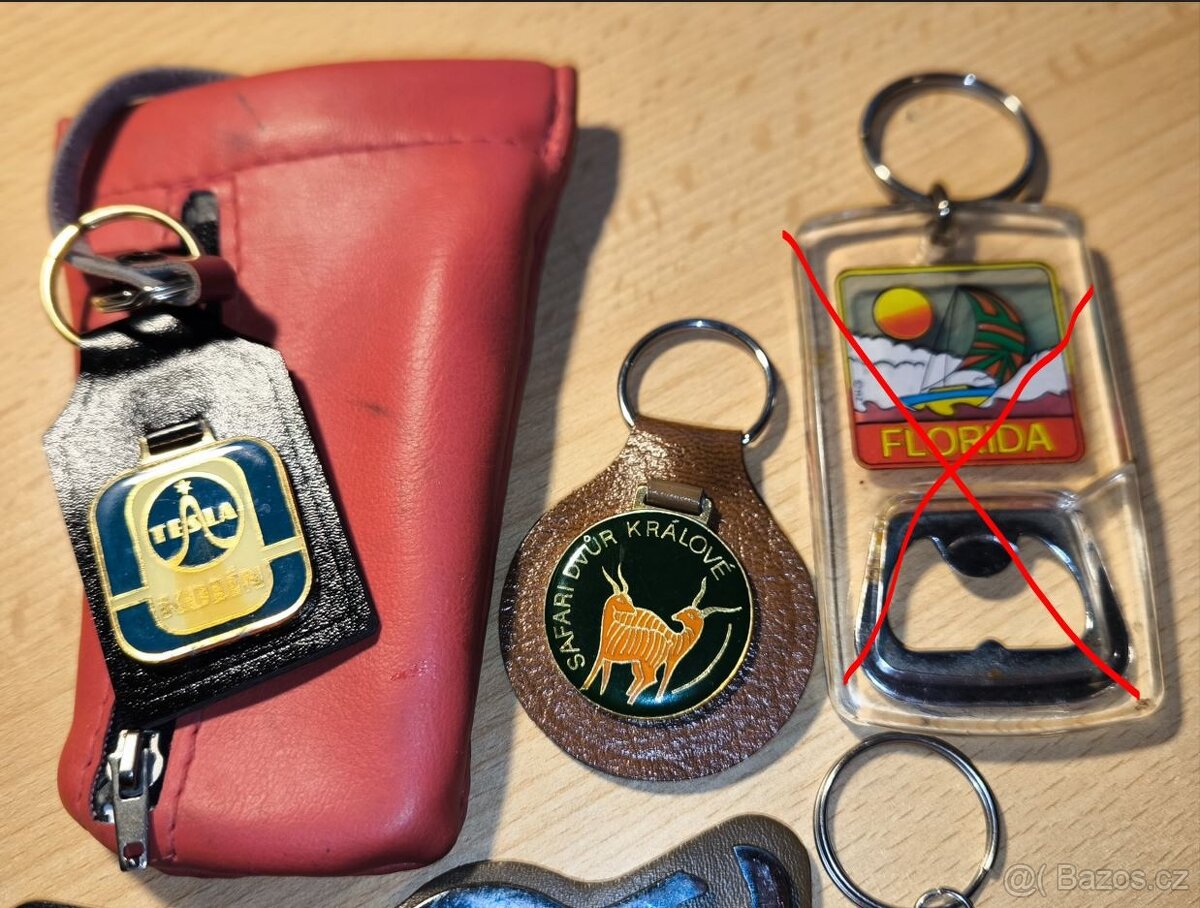 Sběratelské klíčenky, 4 kusy. - 3