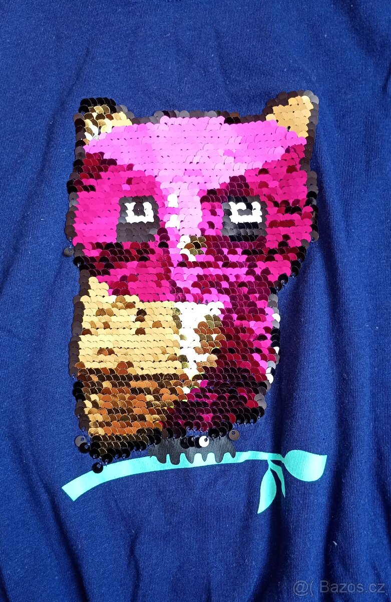 Šaty se sovičkou 152-158 - 3