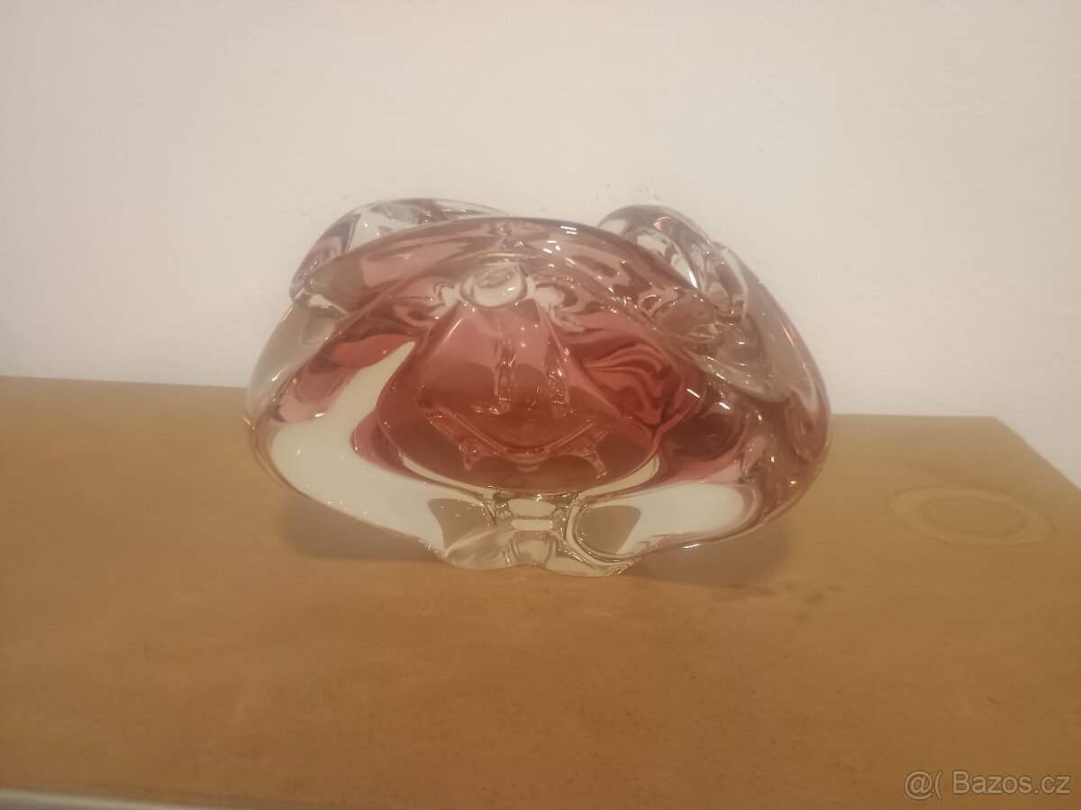 Mísa popelník hutní sklo Hospodka - 3