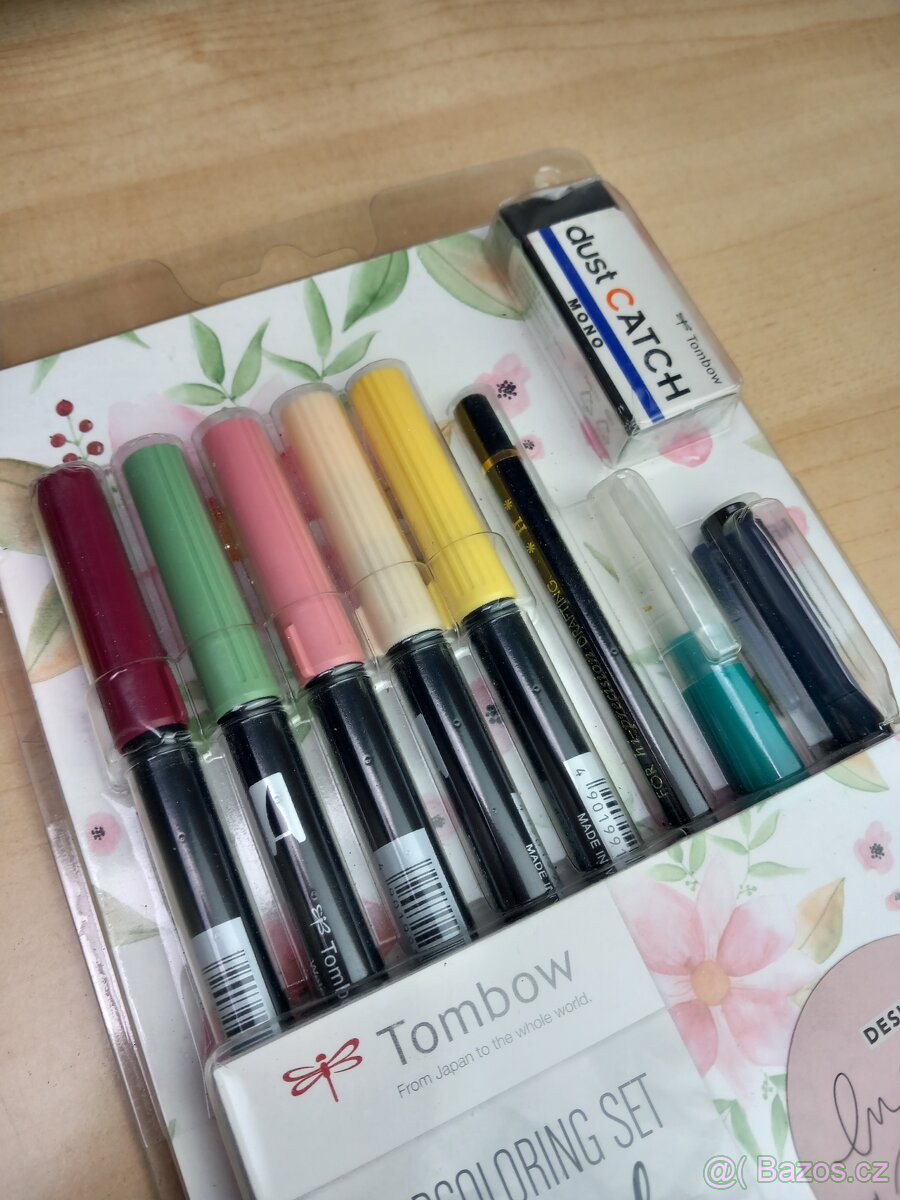 Sada akvarelových fixů Floral - 3