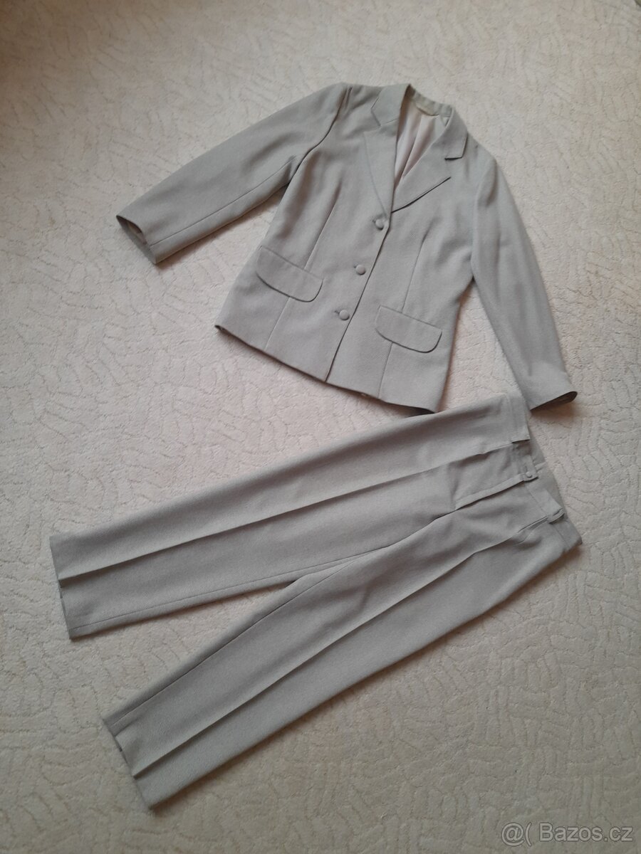 KOSTÝM KALHOTOVÝ - SAKO + KALHOTY - 3