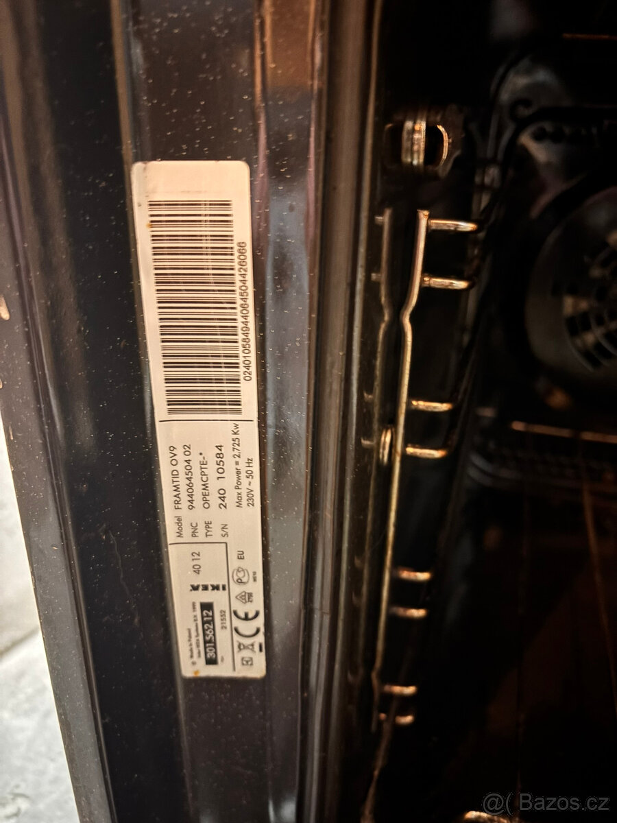 Vestavná trouba Ikea - 3