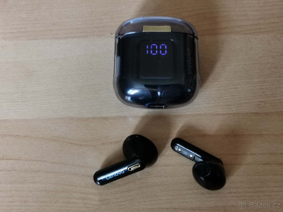 Lenovo ThinkPlus LP6 Pro headset v nabíjecí krabičce, nová - 3