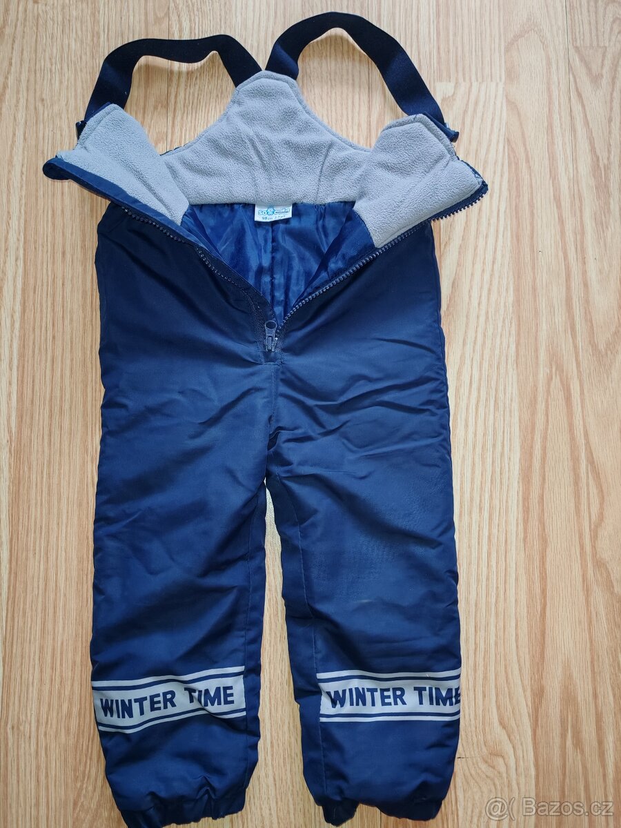 Zimní zateplené kalhoty+ bunda - 3