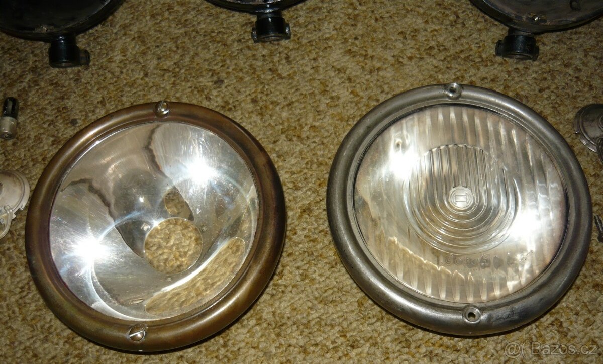 Velká světla Bosch JL200 - Tatra 17/31, 30 Praga Alfa aj. - 3