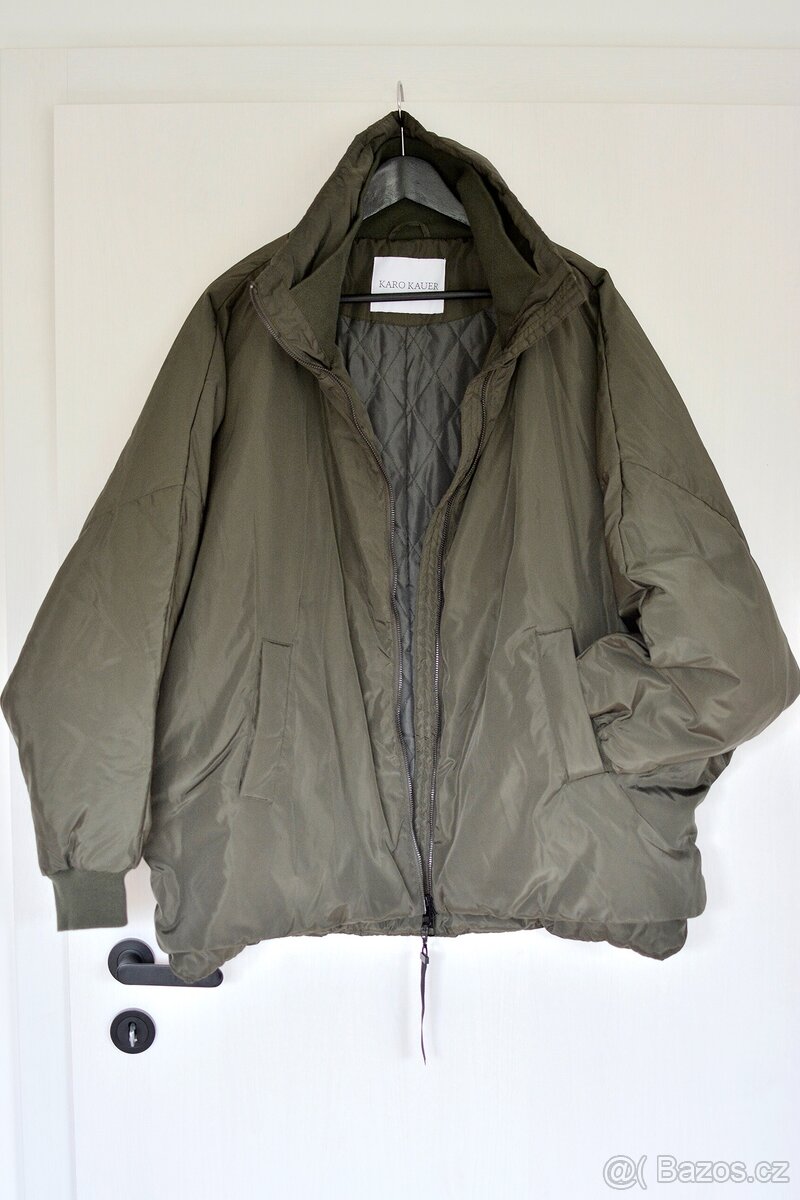 Nová super oversize bunda/bomber Karo Kauer, veľkosť L - 3