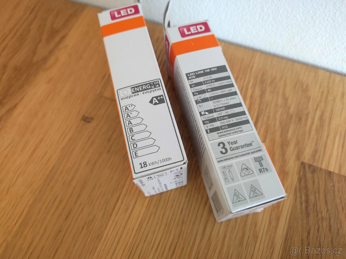 OSRAM LED žárovka R7s 118 mm 17.5W (150W) - 3