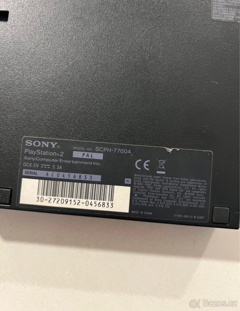 PS2 komplet + hry - 3