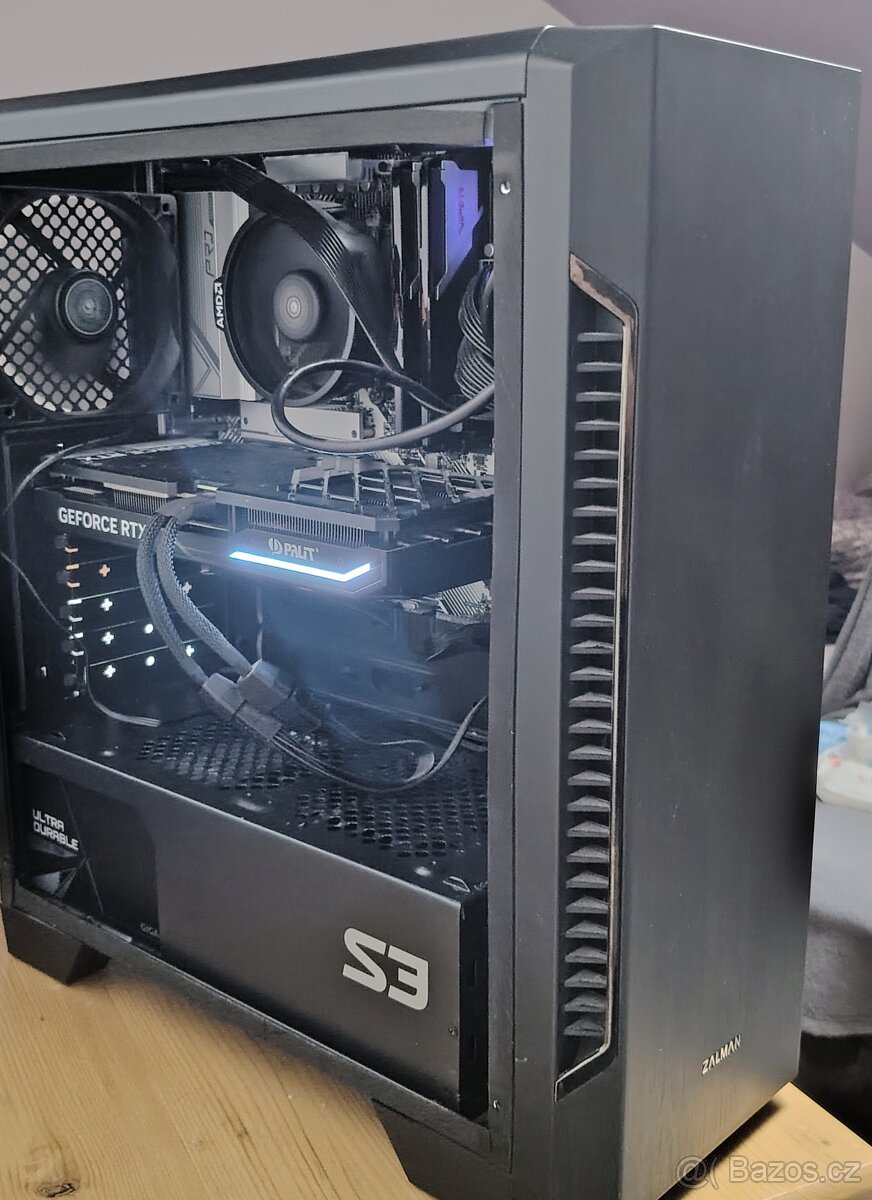Herní PC - AMD 7600, Nvidia RTX 4070 Super, 32GB ram, 2TB SS - 3