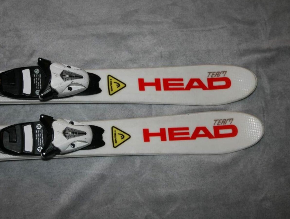lyže head 97 cm , lyžaky - 3