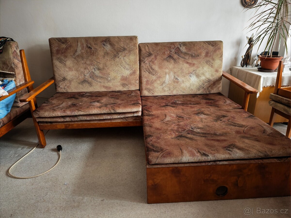 Sedačka + 2 křesla - 3