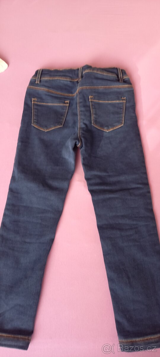 Dívčí zateplené džíny - 3