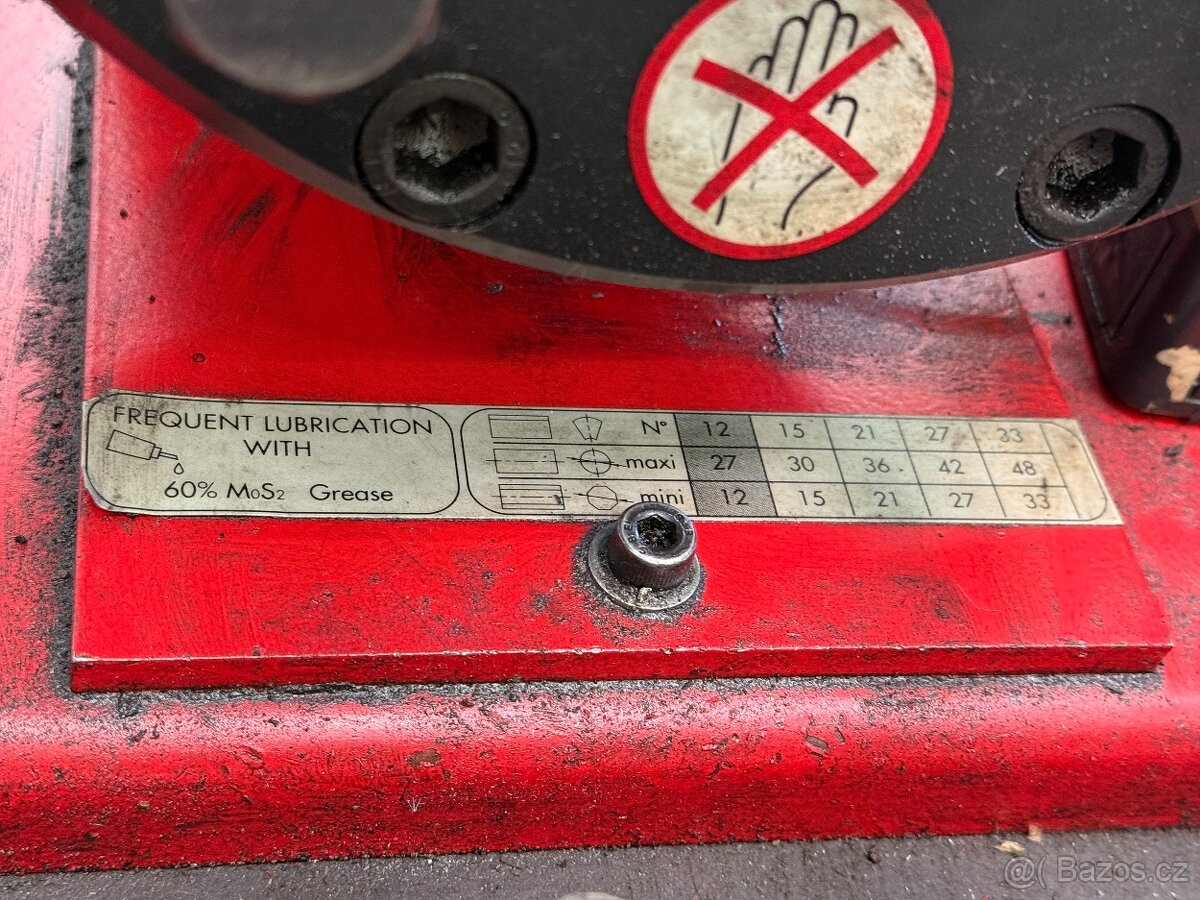 Lis hydraulických hadic PMH 25 (mechanický) vč. čelistí - 3