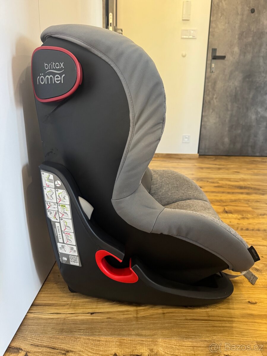 Autosedačka - Britax Römer King II LS Grey marble - 3