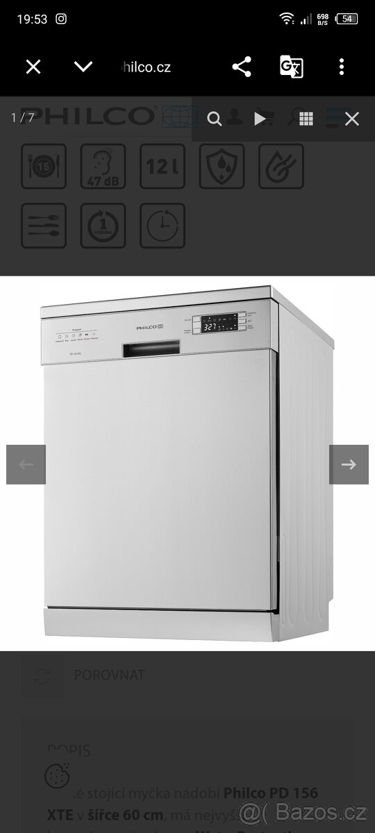 Myčka nádobí philco - 3