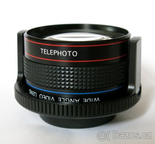 Video předsádka (wide + tele) se závitem M37 - 3