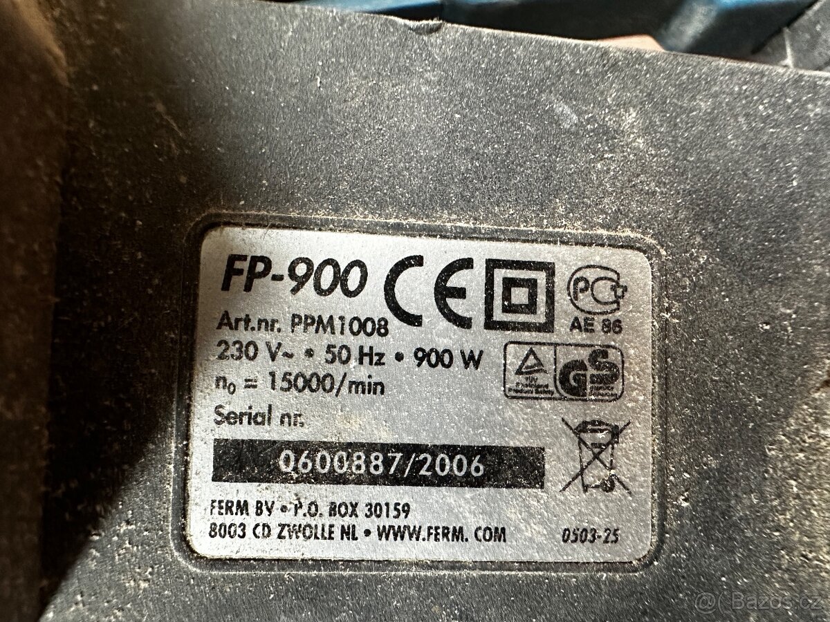 Elektricky hoblik Ferm FP-900 - 3