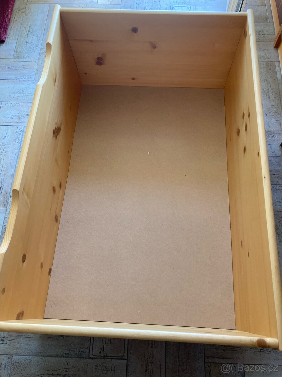 Šuplík (zásuvka) pod zvýšenou postel - 3