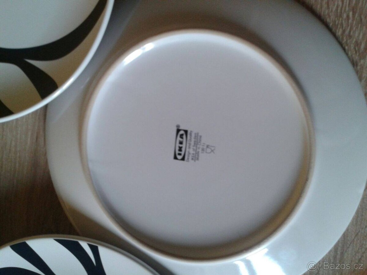 Sada 4 dezertních talířů - 3