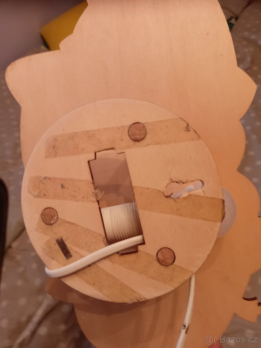 Dětská lampička dřevěná - 3