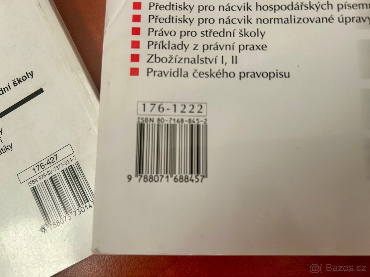 Učebnice Zbožíznalství I + II, Obchodní provoz - 3