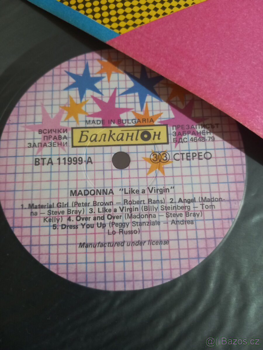 Lp Deska MADONA Like a Virgin - 3