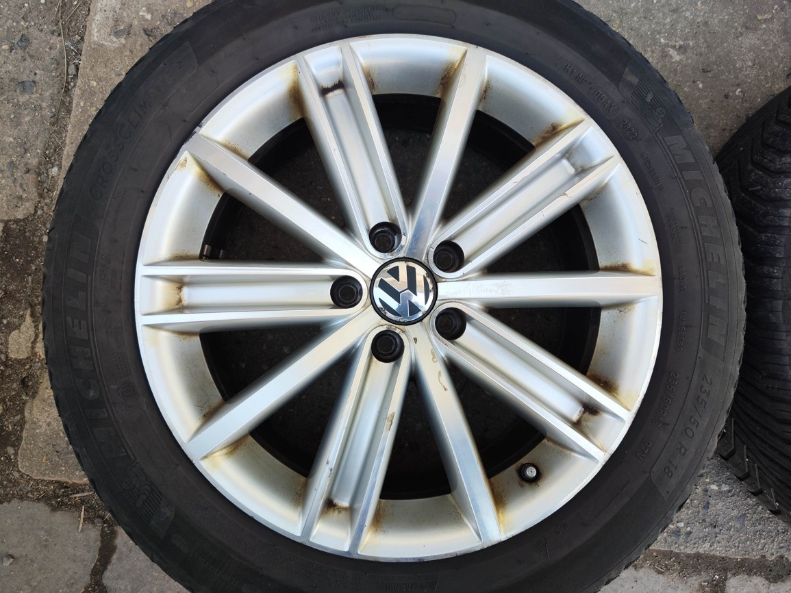 18"zimní alu sada New York 5x112 origo Tiguan Kodiaq TPMS - 3