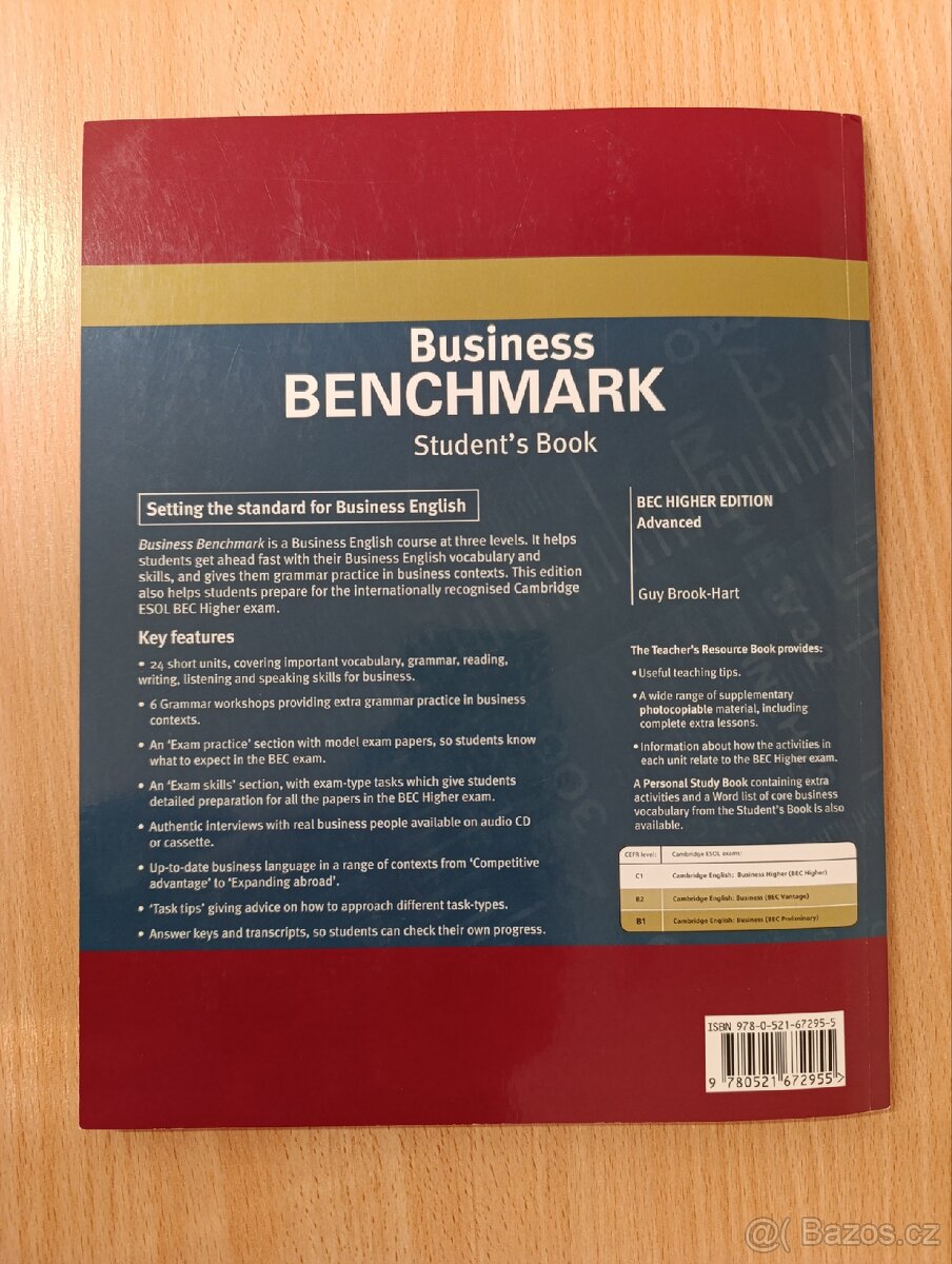 Učebnice Business Benchmark BEC higher a CD - 3