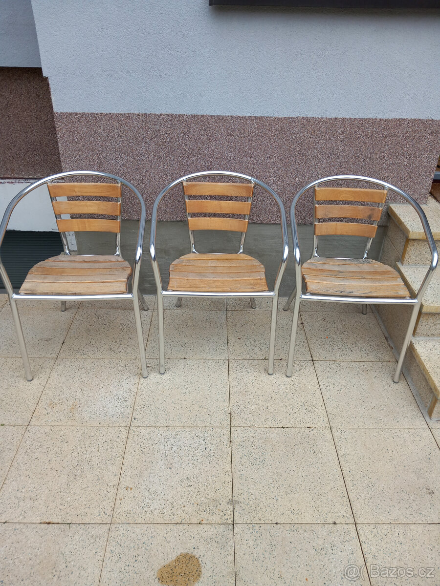 zahradní stolek s 3x židličkami - 3